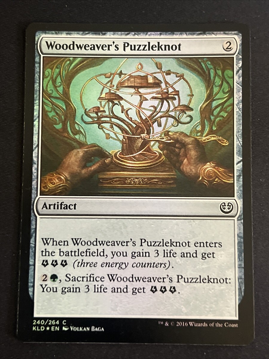 1x Foil Woodweaver's Puzzleknot (240) Kaladesh LP MTG Magic the