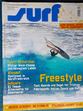 SURF MAGAZIN 1/05, GAASTRA GTX 8.0, GUN SAILS BOOSTER 8.0, NAISH EVOLUTION 8.3