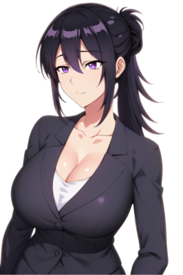 Motoko Izumi Shikamori Cutie Waifu Weatherproof Anime Sticker 6
