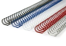 Wiązania pierścieniowe, pierścienie wiążące, końcówki wiązań drucianych; 3:1, metal; 6,4 mm; 100 sztuk