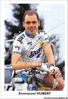 Car-AARP2-0140 - Cycling - Emmanuel HUBERT. Original Autograph