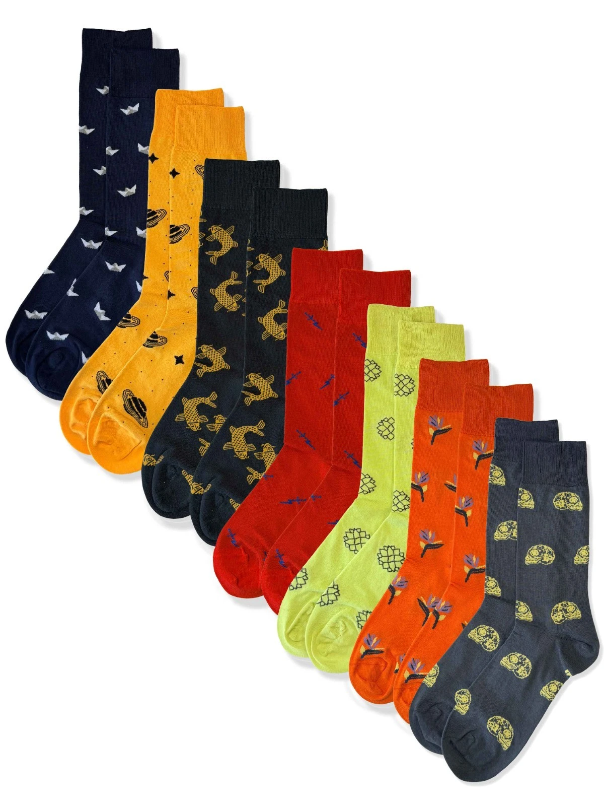 The Weekly Rebel – 7 Pack Unisex Novelty Socks – One Size UK 3.5-6.5
Opens in a new window or tab