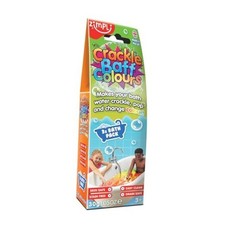 Kids 6043 Crackle Baff Colours, 3 Bath Pack, Make Water Crackle 1 Play Pack