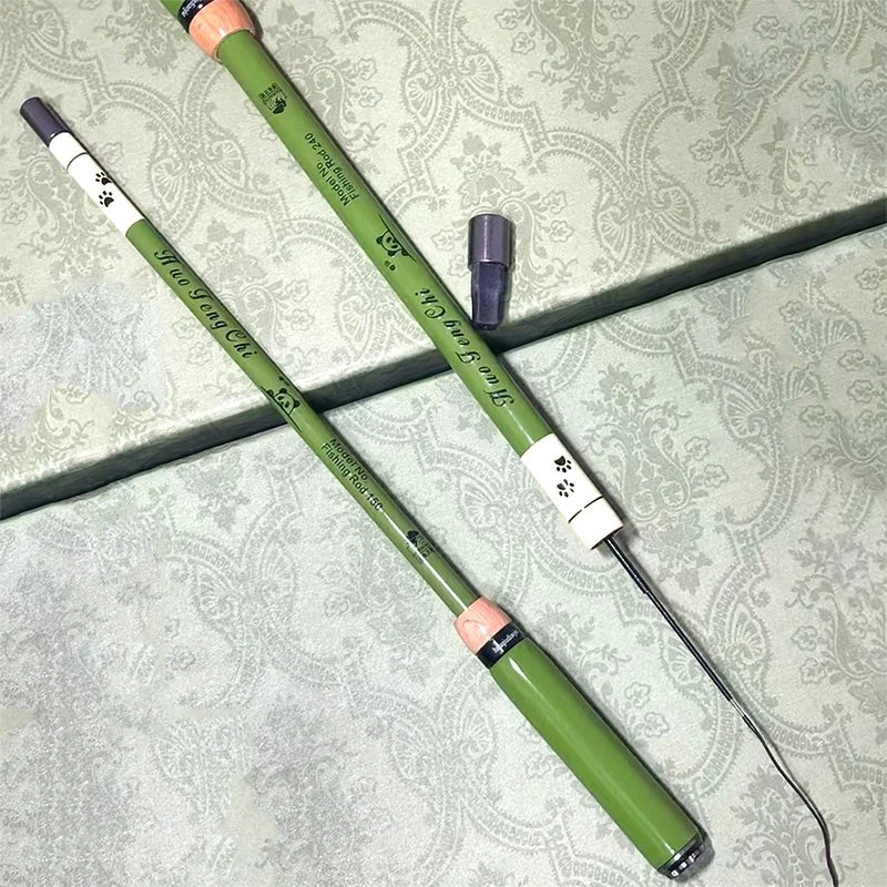 Varilla telescópica Panda Tenkara 4 pies 5 pies 6 pies 7 pies-12 pies caña telescópica de carbono rápida para trucha Foto 2 de 4