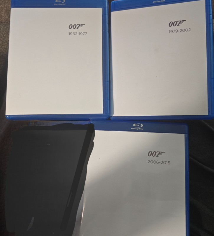 James Bond/007 Blu Ray Movie Collection