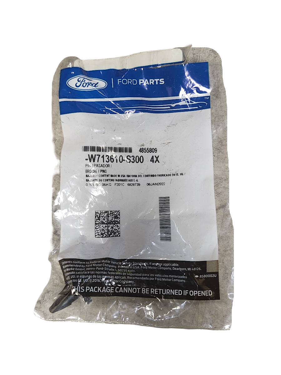 Fender Liner Rivet - Ford (-W713610-S300) ONLY 1 | eBay