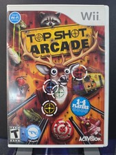 Top Shot Arcade - Nintendo Wii Fully Tested No Manual