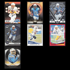 Keenan Allen Lot 7 Football Cards 2023 Panini Zenith Los Angeles Chargers Set NM