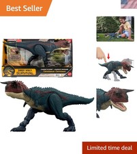 Jurassic World Charge 'N Chomp Carnotaurus - Interactive Dinosaur with Sounds