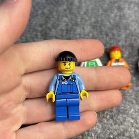 LEGO 7994 City Harbor Mini Figure Lot of 4 ovr027 ovr030 boat011  cty0031 Rare