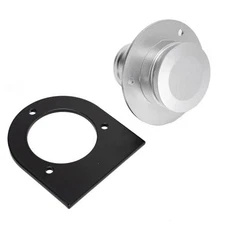  Remote Fuel Tank Filler Neck 17-2530 for With Billet Aluminum Gas Cap and 