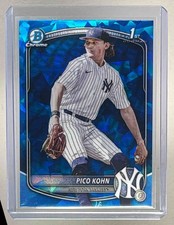 Pico Kohn 2025 Bowman Draft Sapphire #BDC-52 Chrome Rookie 1st RC
