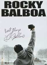 Frank Stallone Hand Signed 7x5 Inch Rocky Photo