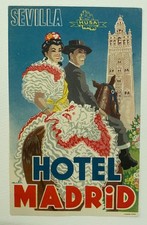 Vintage European Hotel Luggage Labels Collection Unused Multiples Original 46pcs