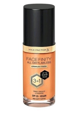 2 x Max Factor X Facefinity All Day Flawless 3 in 1 Farbton N84 Soft Toffee 