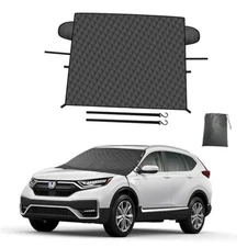  Upgraded 5-Layer Car Windshield Cover for Fit for Most Cars, SUVs and Trucks
