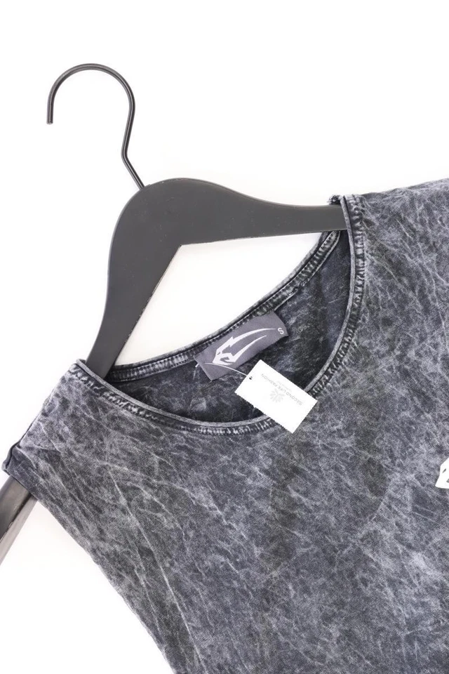 ✅ Smilodox Top per uomo taglia 46, S grigio di cotone ✅ - Immagine 3 di 4