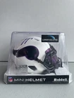 JJ McCarthy Signed Minnesota Vikings Winter Ice Speed Mini Helmet - Beckett COA