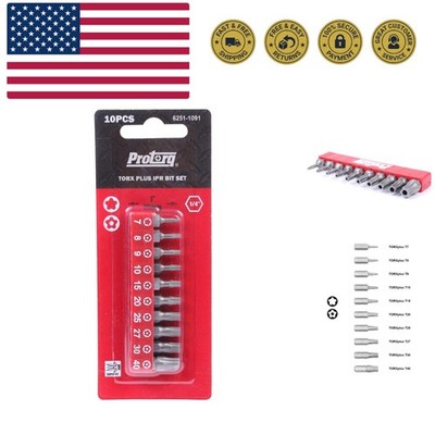 TORX PLUS IPR, Torx Plus 5-Point Tamper-Proof Security Bits IPR 7-IPR 40, 25m...