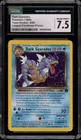 Pokemon Dark Gyarados Team Rocket Prerelease Holo Rare Promo #8 CGC 7.5