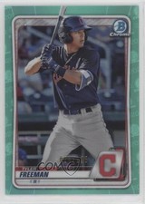 2020 Bowman Chrome Prospects Aqua Refractor 29/125 Tyler Freeman #BCP-40 0q3