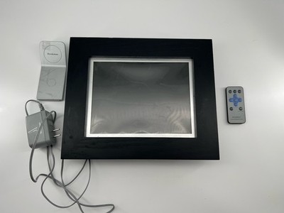 Brookstone 10'' X 12.5'' Digital Picture Frame Black - AH1812-B