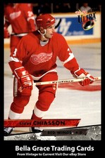 1993-94 Fleer Ultra Steve Chiasson #305 Detroit Red Wings NHL Hockey 