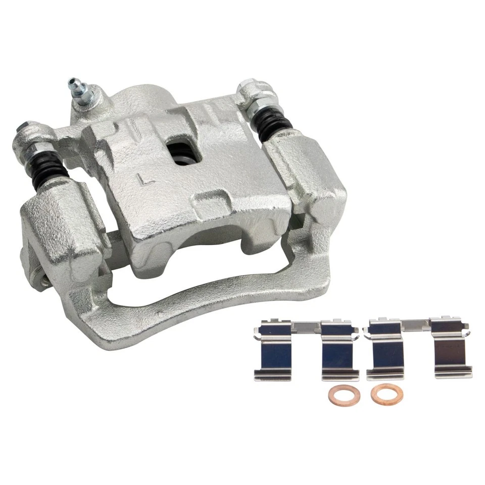 Rear Brake Caliper with Bracket & Hardware Pair for Impreza Forester WRX - Image 3 of 4