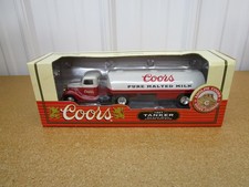 1930's Coors Beer truck Bank ERTL 1/25 tanker diecast box NIB Z