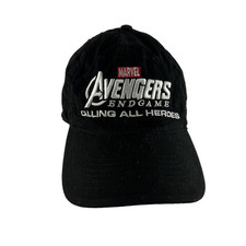 Marvel Avengers Endgame McDonald’s Adjustable Strapback Cap Hat Black