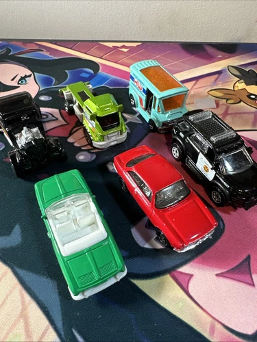 Lot of 6 Vintage Matchbox Cars | VW Karmann Ghia, Alfa Romeo, Ford Explorer