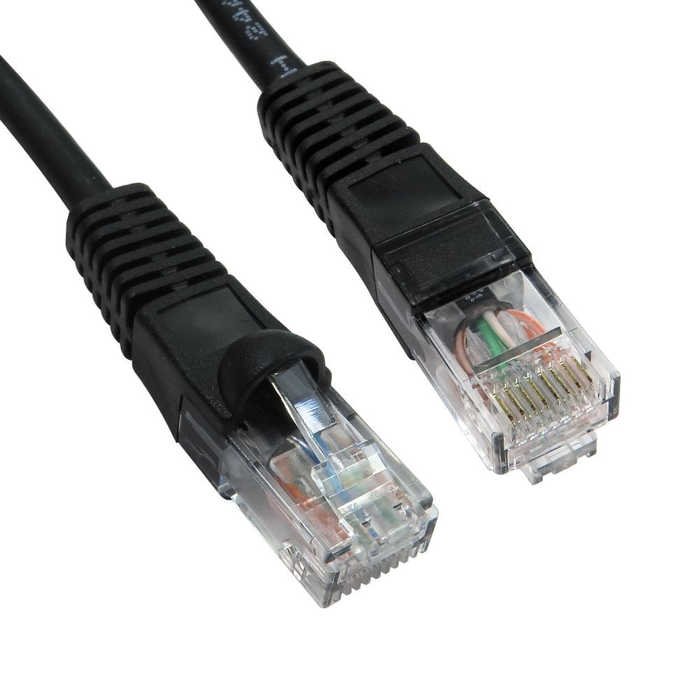 Cables Direct 5m Snagless Cat6 LSZH Patch Cable - Black