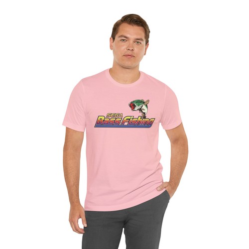 T-shirt manches courtes unisexe logo rétro Sega Bass Fishing Dreamcast années 2000 - Photo 96/109