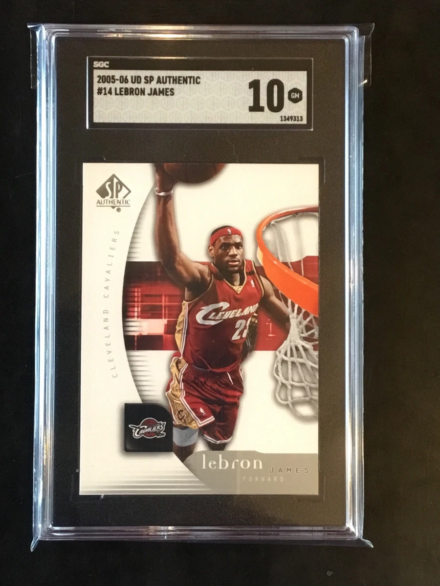 2005-06 SP Authentic - LeBron James #14 for sale | eBay