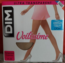 Vintage Pantyhose Dim Voilissime Transparence Color Capri Size 3 BALLS1