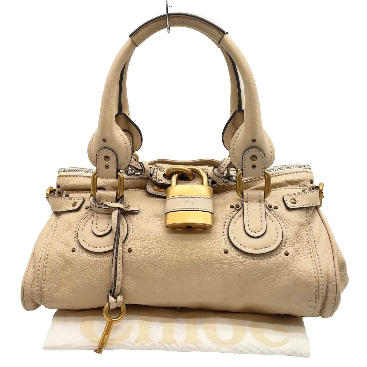 Chloé パディントン ハンドバッグ アイボリー Chloé Paddington レザーバッグ&ハンドバッグ 女性用 | eBay
