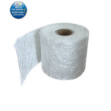 Fiberglass Chopped Strand Mat, 10 Yards X 4'' Fiberglass Mat Roll, 1.5Oz,, white