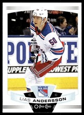 2019-20 O-Pee-Chee #197 Lias Andersson New York Rangers Hockey Card