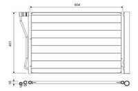 Kondensator Klimaanlage Valeo 814388 FüR F06 F13 F12 F10 BMW Aluminium 6Er 5Er
