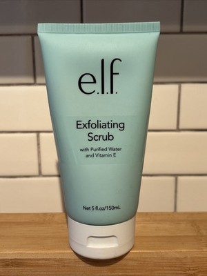 e.l.f. Exfoliating Scrub ORIGINAL Purified Water Vitamin E DISCONTINUED 5oz