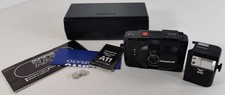 Olympus XA2 35mm Compact Film Camera With A11 Flash Case Manual Tested