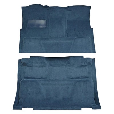 For GMC C2500 79-80 Carpet Standard Replacement Molded Blue Complete Carpet w/o