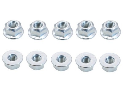10x Sicherungsmutter Mutter M8 passend für Stiga Tornado 5108 W Rasentraktor