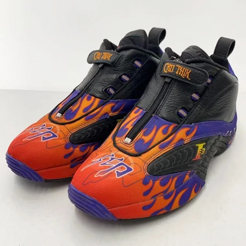 Reebok Answer 4 Black Flash Red for Sale | Authenticity Guaranteed