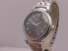 IWC DA VINCI IW356602 AUTOMATIC WITH PAPERS GREY DIAL YEAR 2018 STEEL WATCH 9