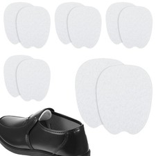 Felt Tongue Pads for Shoes, 5 Pairs White Shoe 8.5 x 6.8 x 0.3 cm,