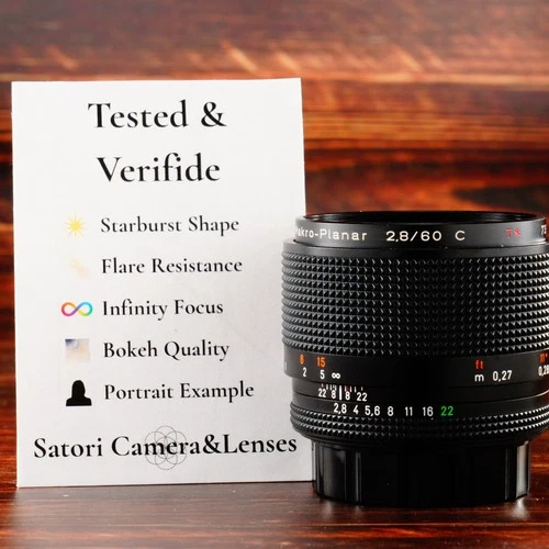 [Near mint]CONTAX Carl Zeiss Makro Planar 60mm f/2.8 C T* MMJ Lens C/Y　460