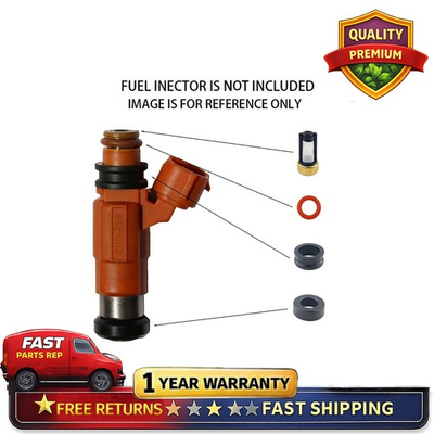 #ad #ad 4X Fuel Injector Repair Kit K18 173 For Honda DSM 390cc 450cc Nikki INP 018 $18.79