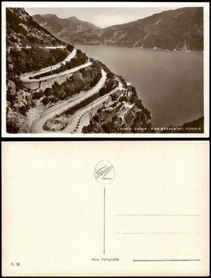 Riva del Garda Gardasee LAGO DI GARDA RIVA STRADA DEL PONALE 1930