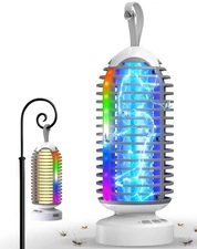 Bug Zapper with Marquee Light, Mosquito Zapper Indoor Outdoor, 4000... Fast Ship